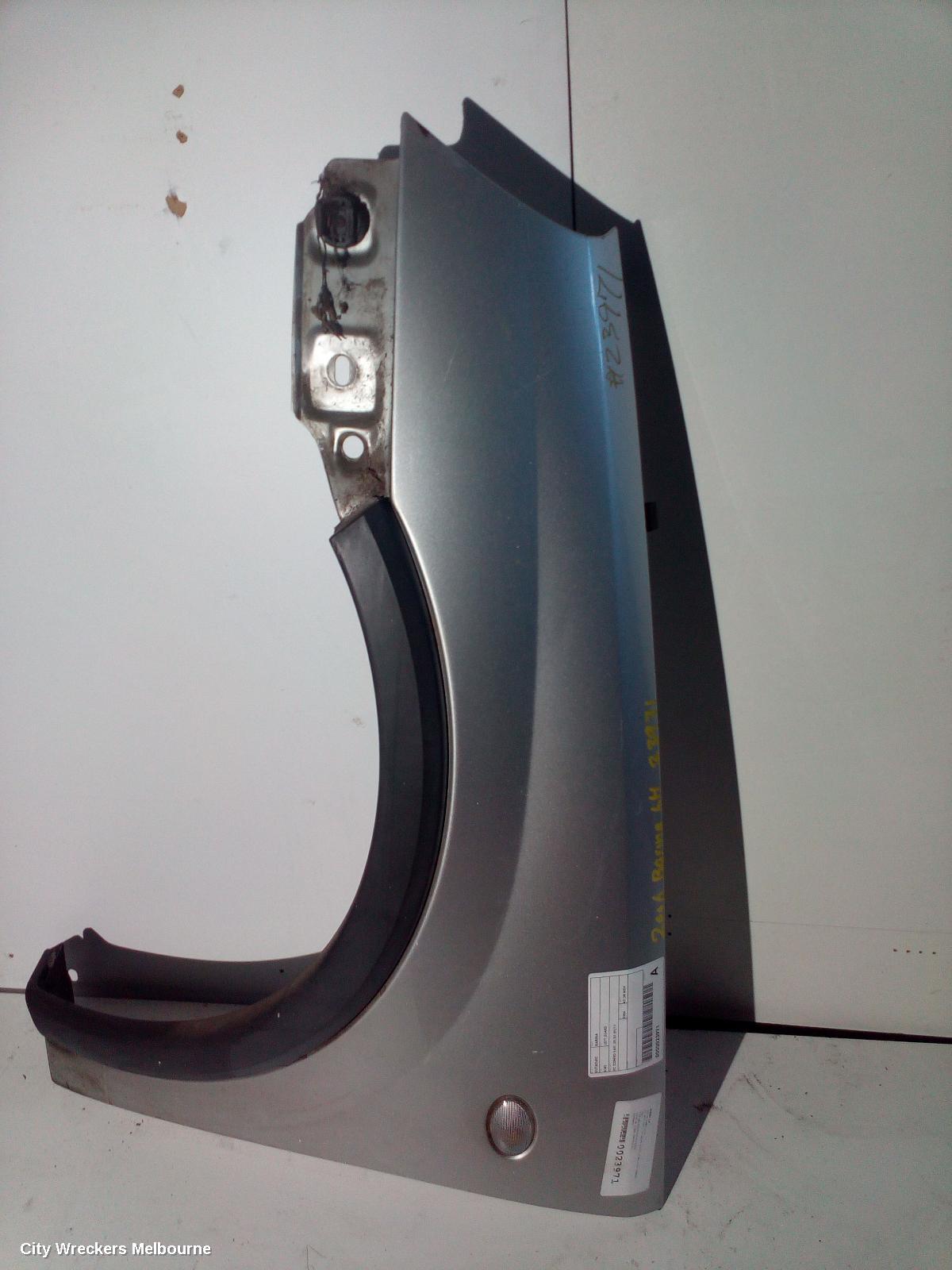 HOLDEN BARINA LEFT GUARD, XC (COMBO VAN), 09/2002 - 09/2011