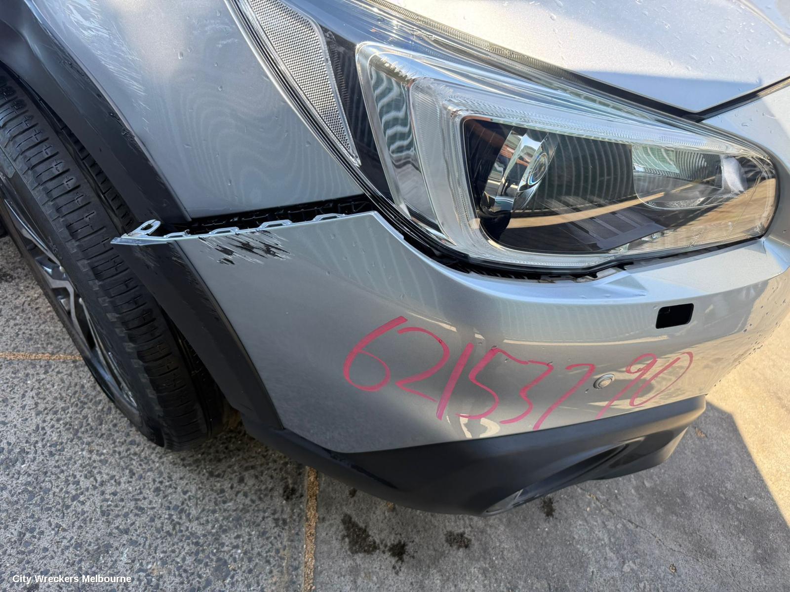 SUBARU OUTBACK FRONT BUMPER, 6TH GEN, W/ PARK SENSOR & H/LAMP WASHER TYPE, 08/2014 - 12/2017