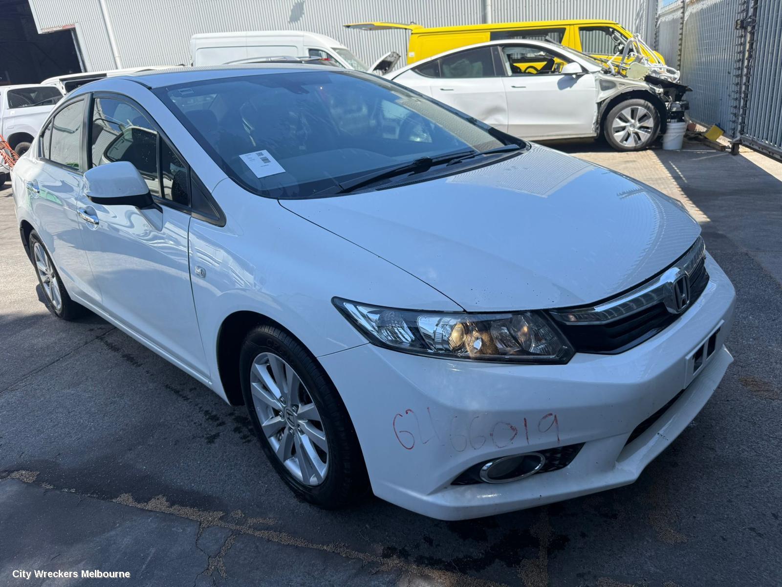 HONDA CIVIC AIRBAG MODULE/SENSOR, MODULE, SEDAN, NON HYBRID, 9TH GEN, 02/2012 - 03/2014