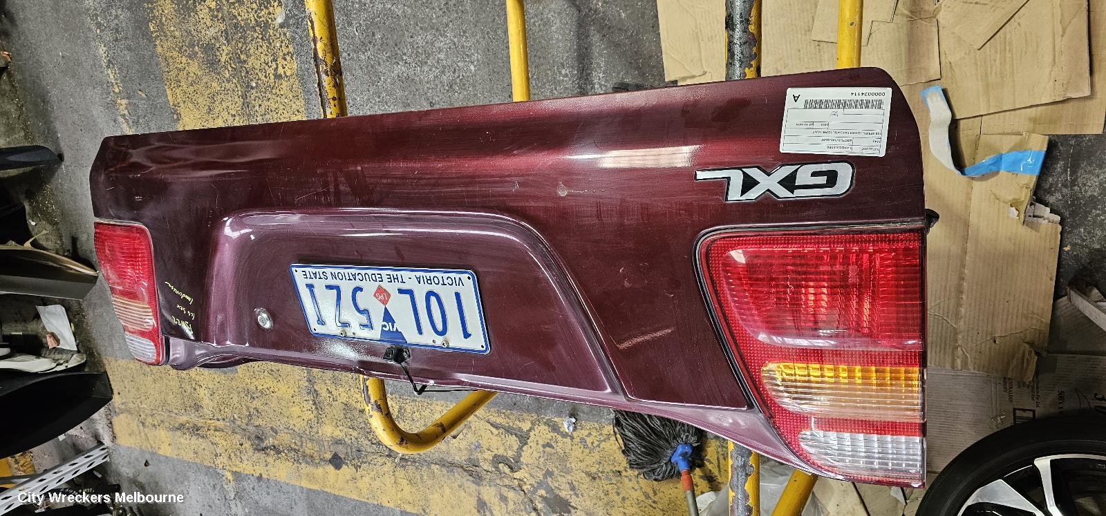 TOYOTA LANDCRUISER BOOTLID/TAILGATE, 100 SERIES, LOWER TAILGATE, 12/1998 - 10/2007