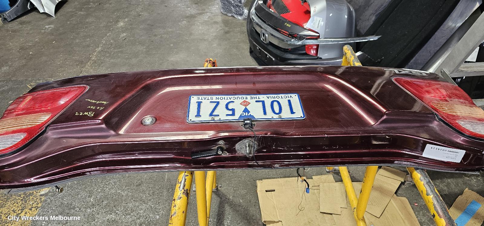 TOYOTA LANDCRUISER BOOTLID/TAILGATE, 100 SERIES, LOWER TAILGATE, 12/1998 - 10/2007