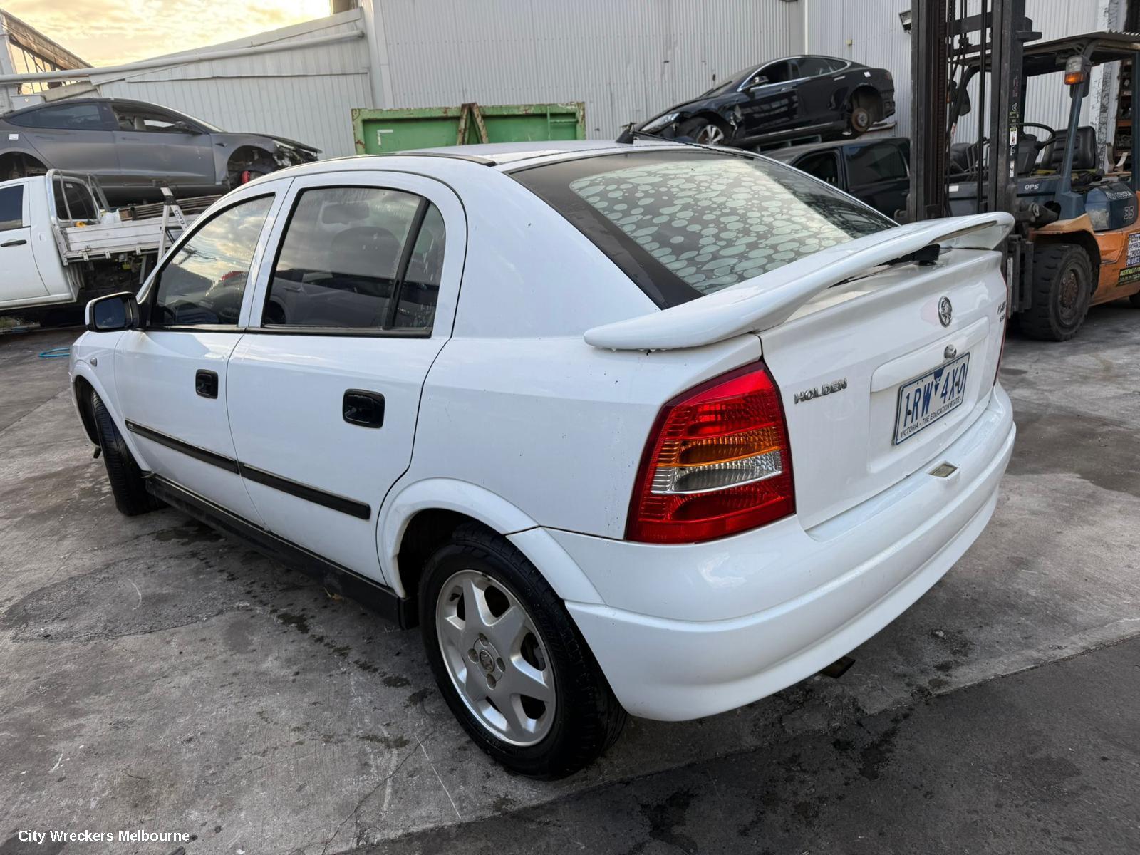 HOLDEN ASTRA RIGHT TAILLIGHT, TS, 5DR & 3DR, 09/1998 - 10/2006