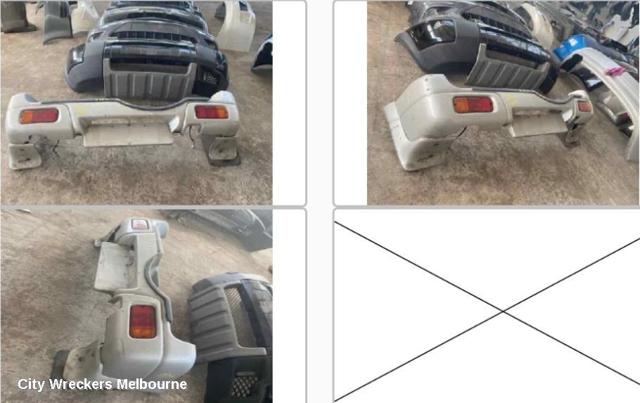 SUZUKI VITARA REAR BUMPER, 5DR GROOVE TYPE, COLOUR CODED, GRAND VITARA, 01/2003 - 07/2005