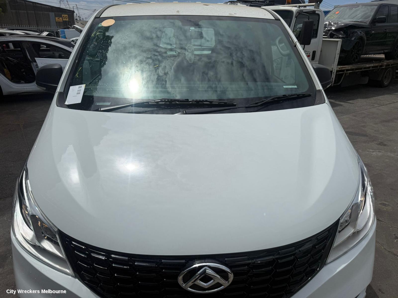 LDV G10 FRONT BUMPER, SV7C, BUMPER BAR, VAN, 12/2023 ONWARDS
