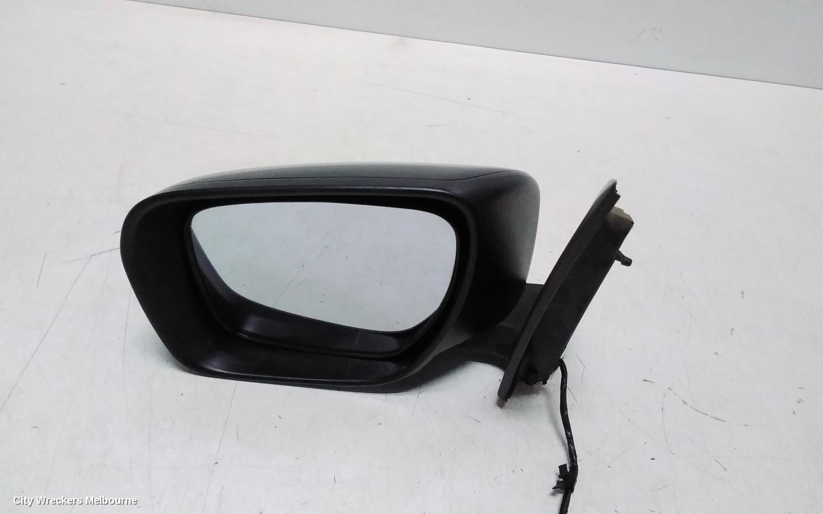 MAZDA CX7 LEFT DOOR MIRROR, ER, HEATED, 6 WIRE TYPE, 11/2006 - 02/2012
