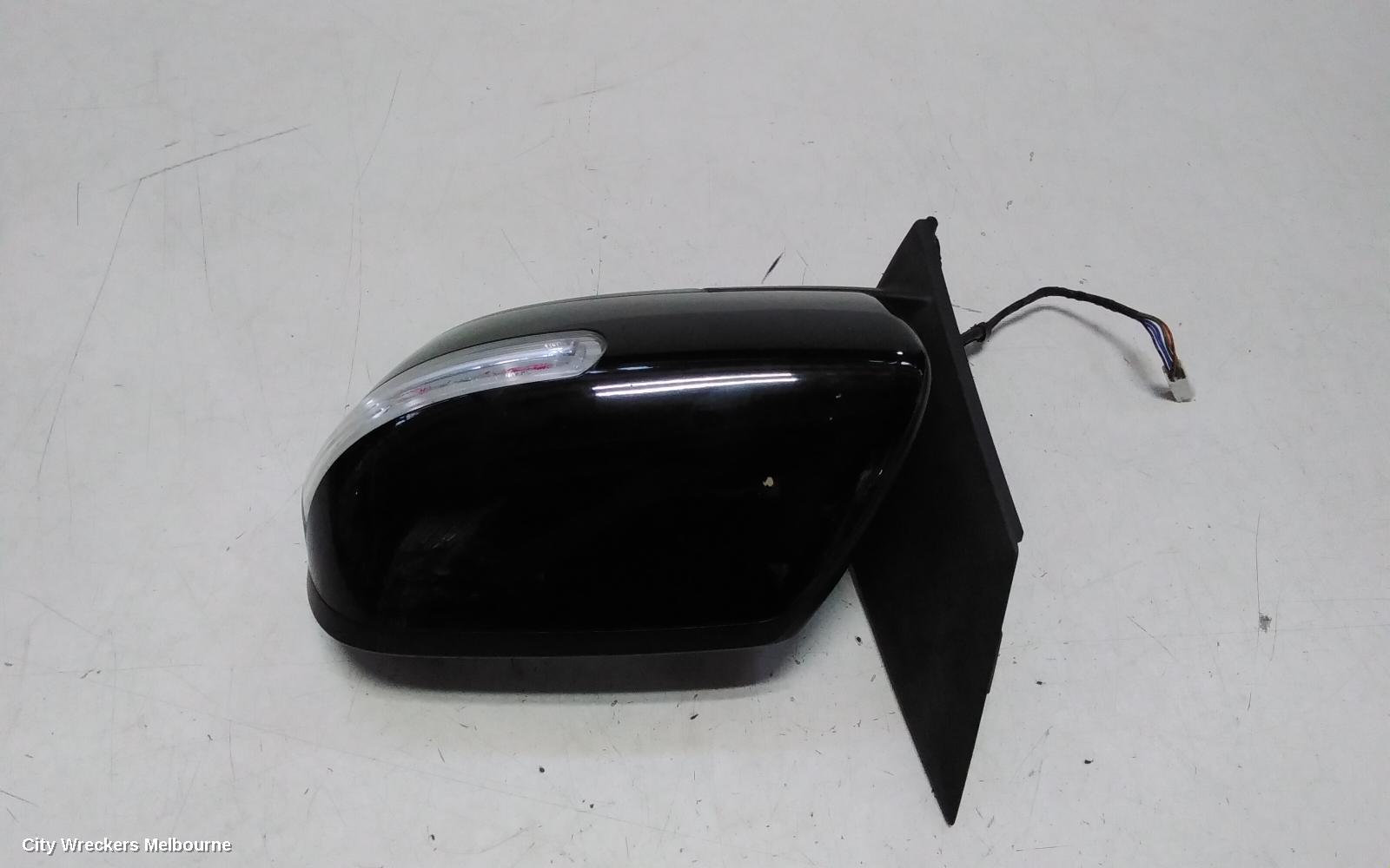 MAZDA CX7 LEFT DOOR MIRROR, ER, HEATED, 6 WIRE TYPE, 11/2006 - 02/2012
