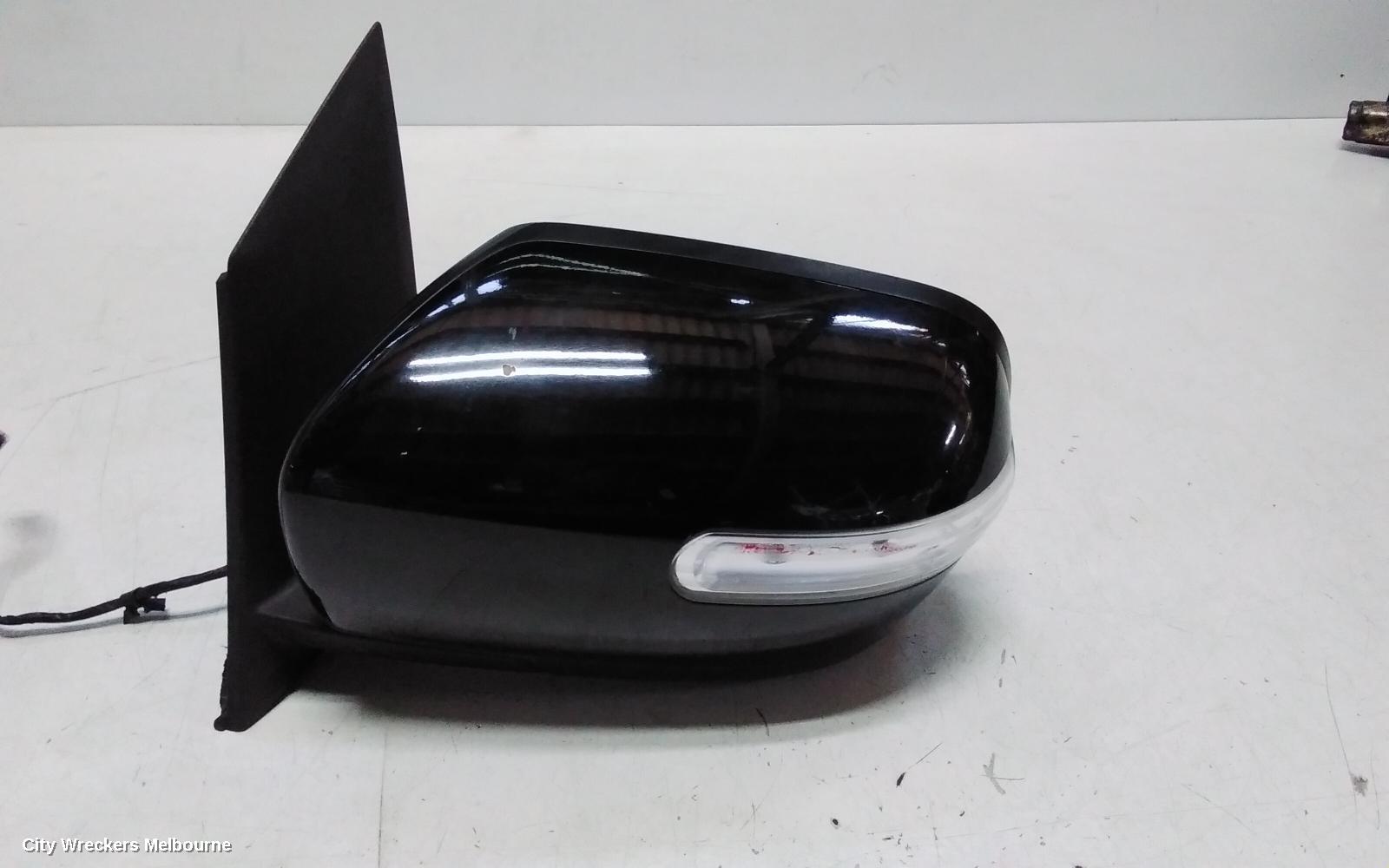 MAZDA CX7 LEFT DOOR MIRROR, ER, HEATED, 6 WIRE TYPE, 11/2006 - 02/2012