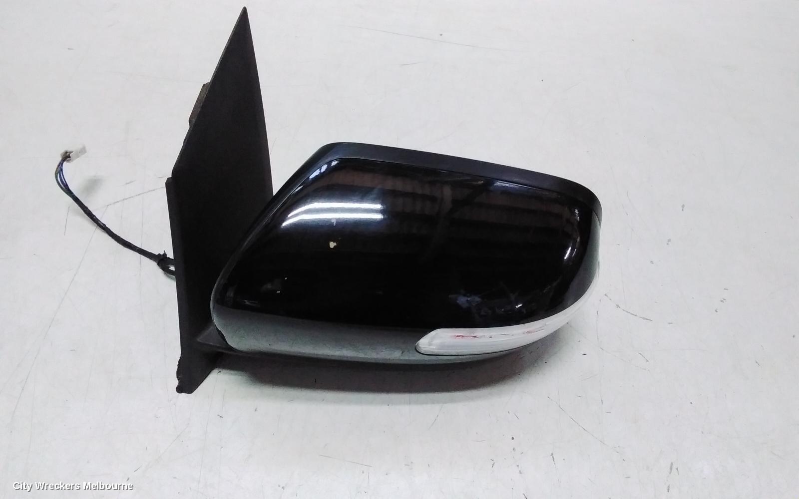 MAZDA CX7 LEFT DOOR MIRROR, ER, HEATED, 6 WIRE TYPE, 11/2006 - 02/2012