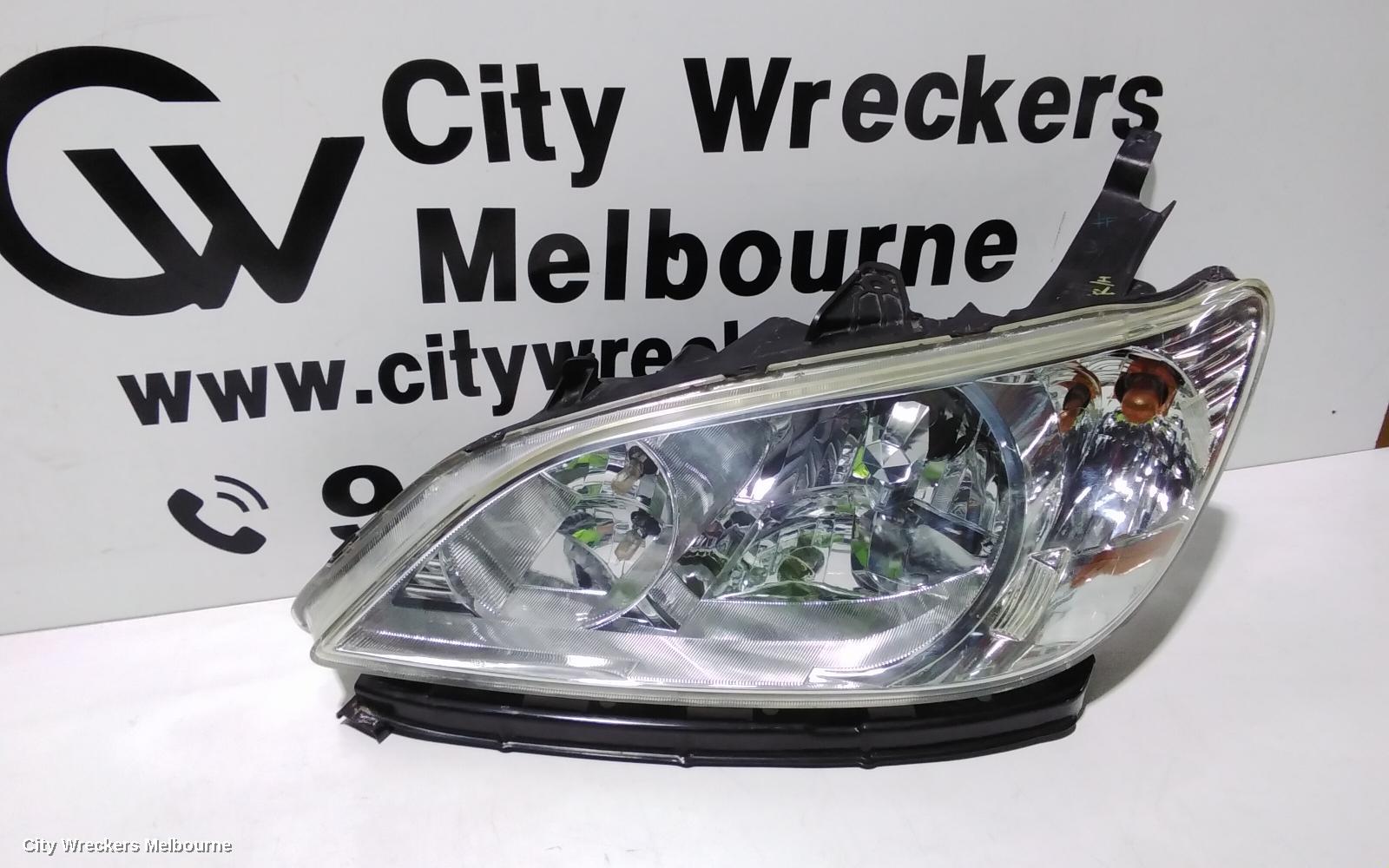 HONDA CIVIC LEFT HEADLAMP, 7TH GEN, SEDAN, 02/2004 - 12/2005 (AUST TYPE)