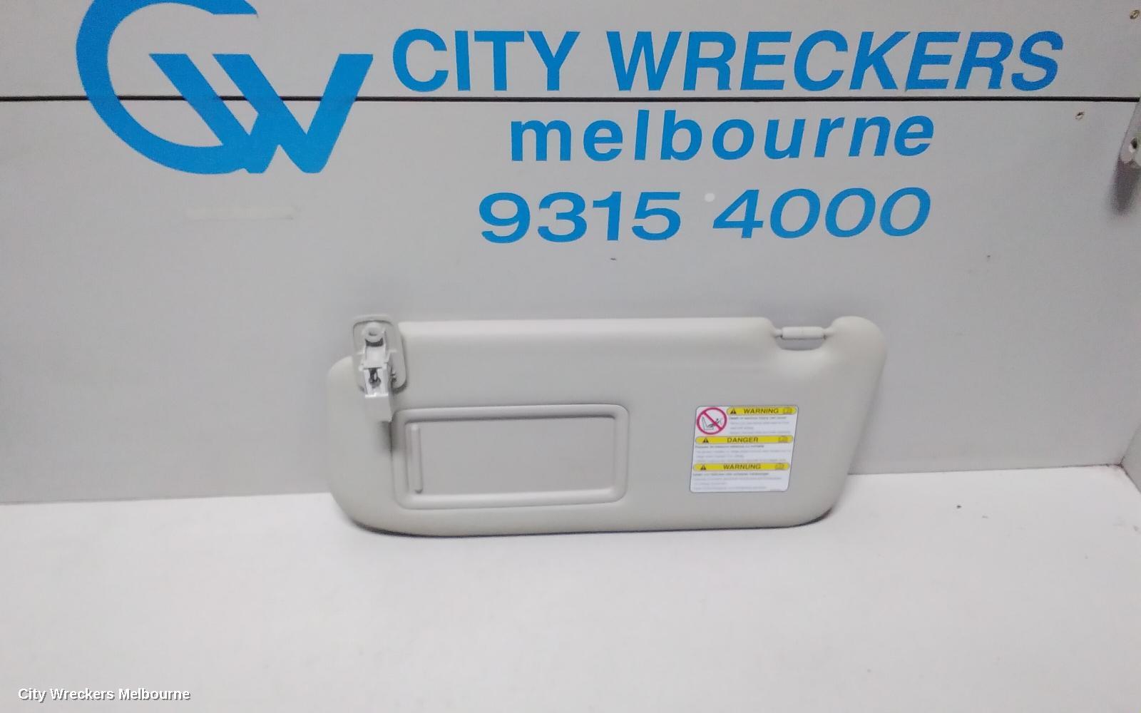 MAZDA CX5 SUNVISOR, KE, LH SIDE, 02/2012 - 12/2016