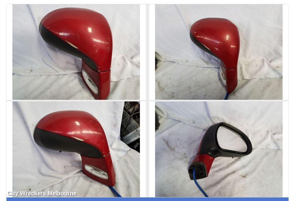 PEUGEOT 308 RIGHT DOOR MIRROR, T7, HATCH/WAGON, POWER FOLDING, 3 PLUG TYPE, 09/2007 - 12/2013