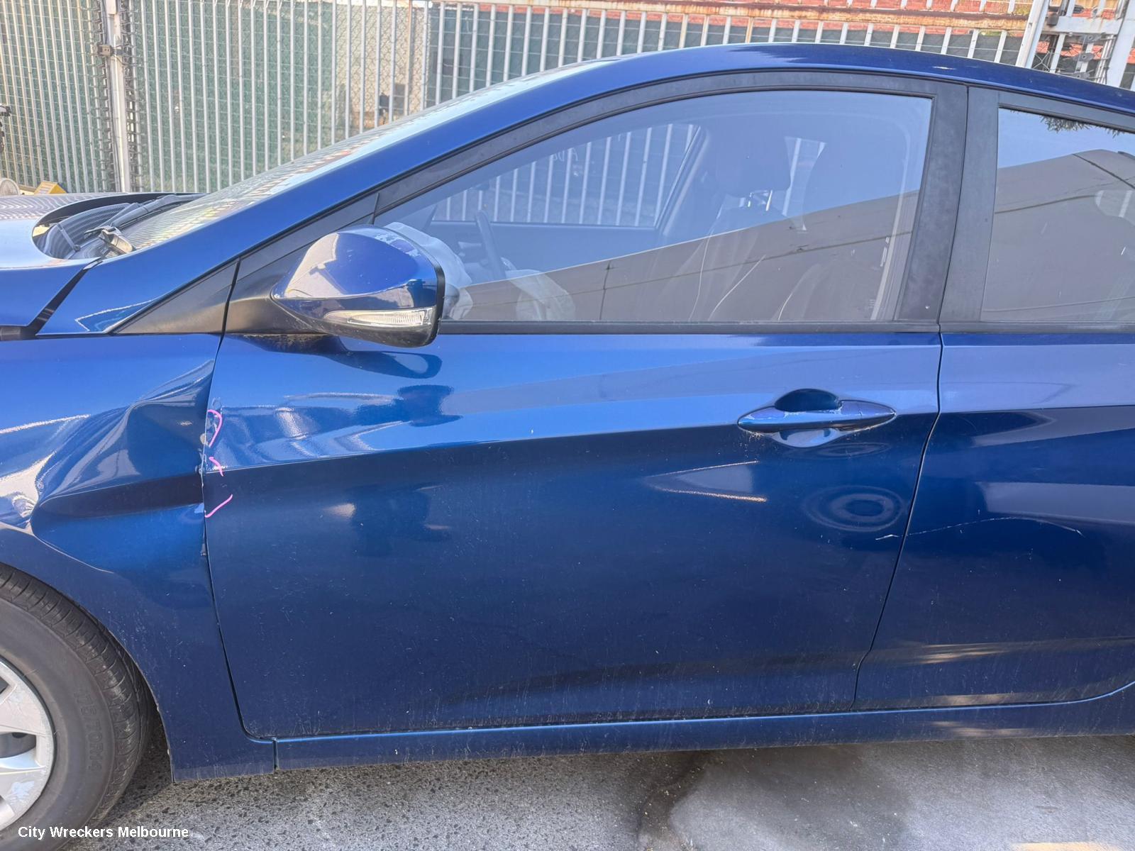 HYUNDAI ACCENT WASHER BOTTLE, RB, HATCH, 05/2011 - 12/2019