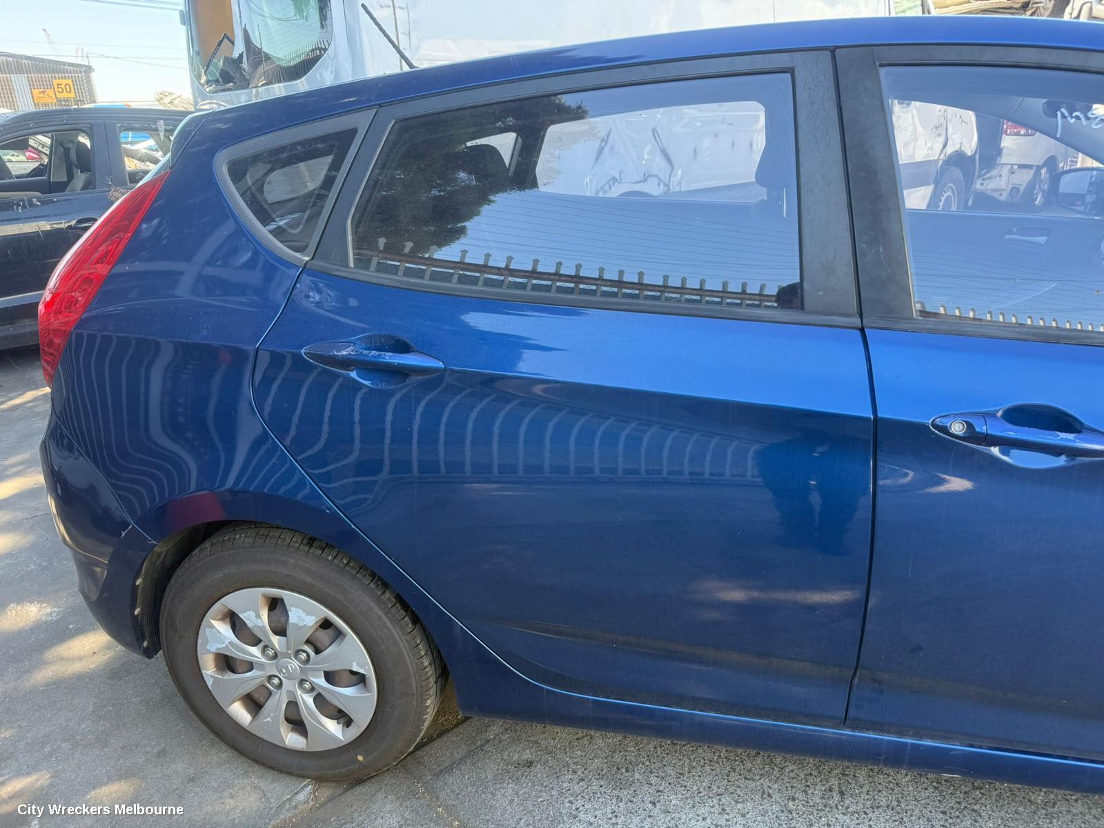 HYUNDAI ACCENT WASHER BOTTLE, RB, HATCH, 05/2011 - 12/2019
