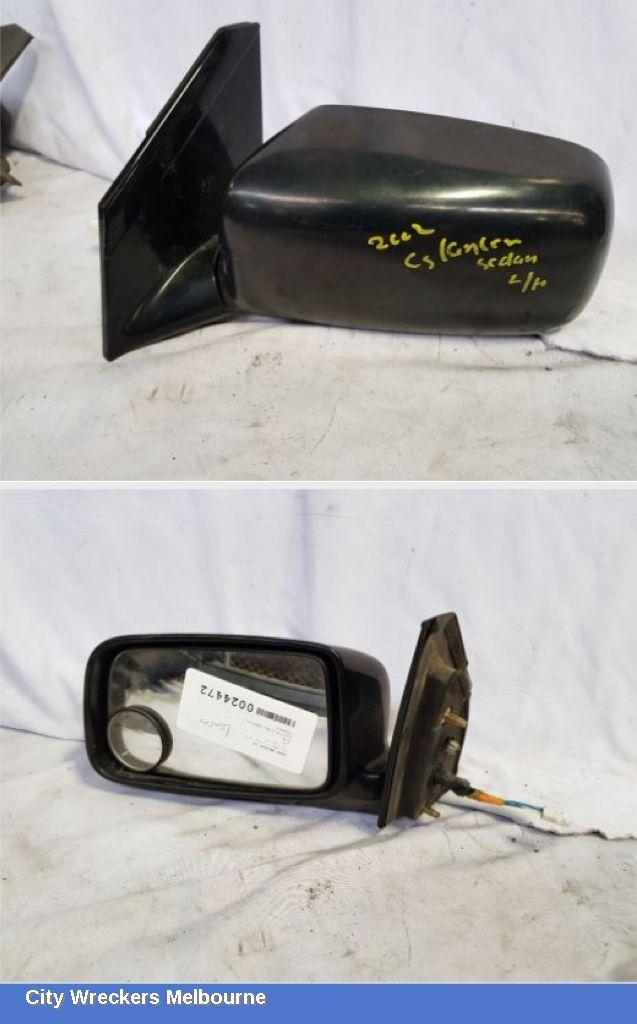 MITSUBISHI LANCER LEFT DOOR MIRROR, CG/CS, ES/LS/EXCEED, 3 WIRE TYPE, 07/2002 - 08/2003