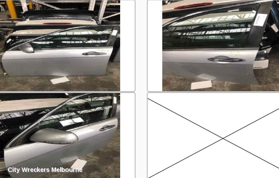 HONDA ACCORD LEFT FRONT DOOR, 7TH GEN, CL/EURO (VIN JHMCL), 06/2003 - 03/2008
