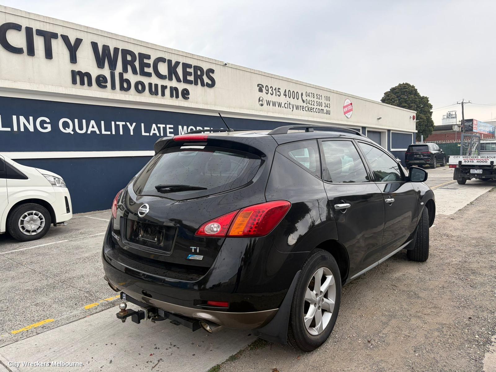 NISSAN MURANO LEFT REAR DOOR/SLIDING, Z51, 12/2008 - 02/2015