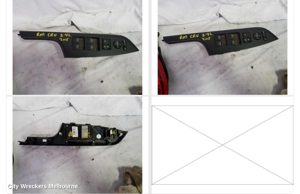HONDA CRV PWR DR WIND SWITCH, RH FRONT (MASTER SWITCH), AUTO DOWN ALL WINDOWS, RM, 11/2012 - 04/2017