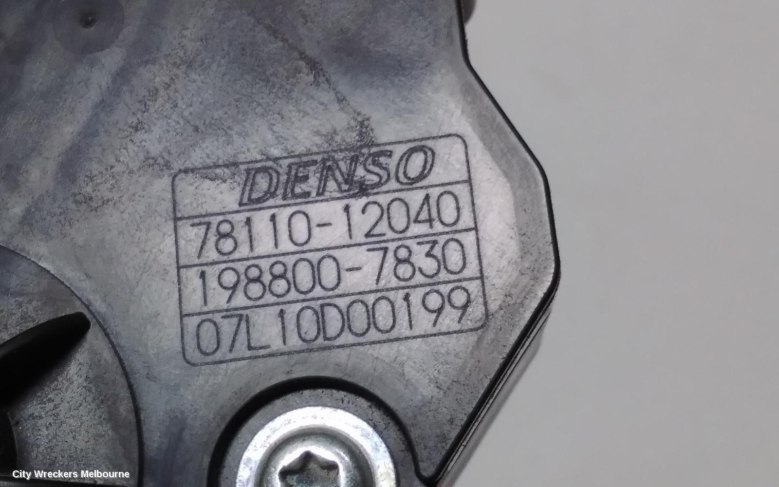 TOYOTA COROLLA PEDAL ASSEMBLY, 150 SERIES, 03/2007 - 12/2013