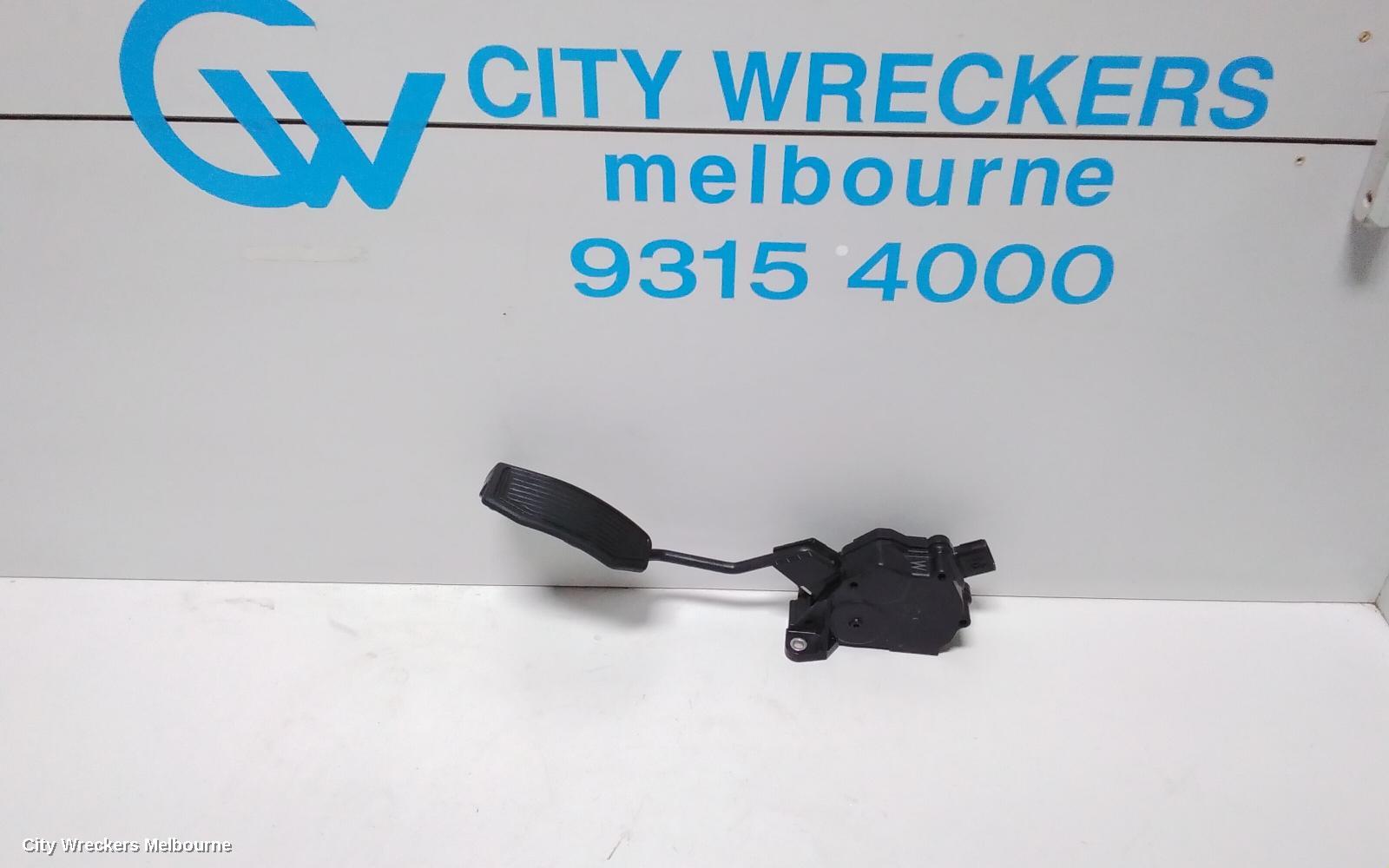 TOYOTA COROLLA PEDAL ASSEMBLY, 150 SERIES, 03/2007 - 12/2013