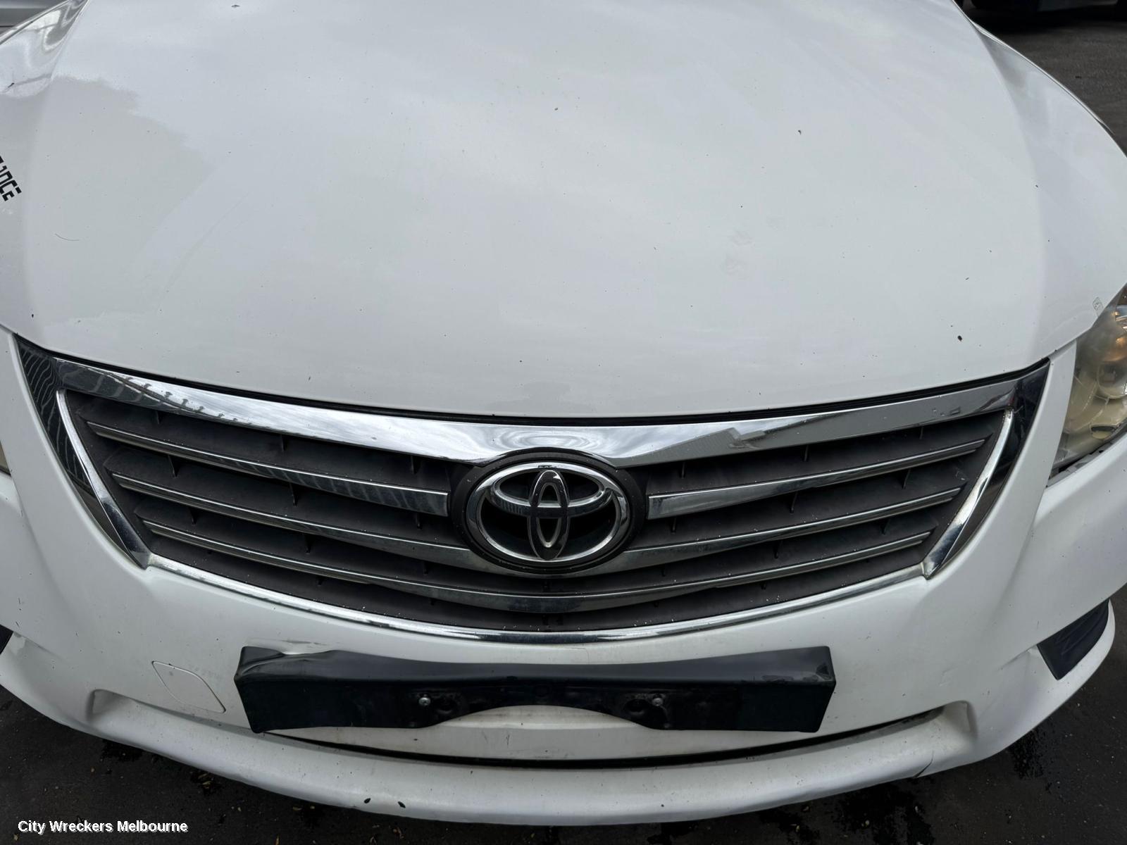 TOYOTA AURION RIGHT REAR 1/4 DOOR GLASS, GSV40R, 10/2006 - 03/2012