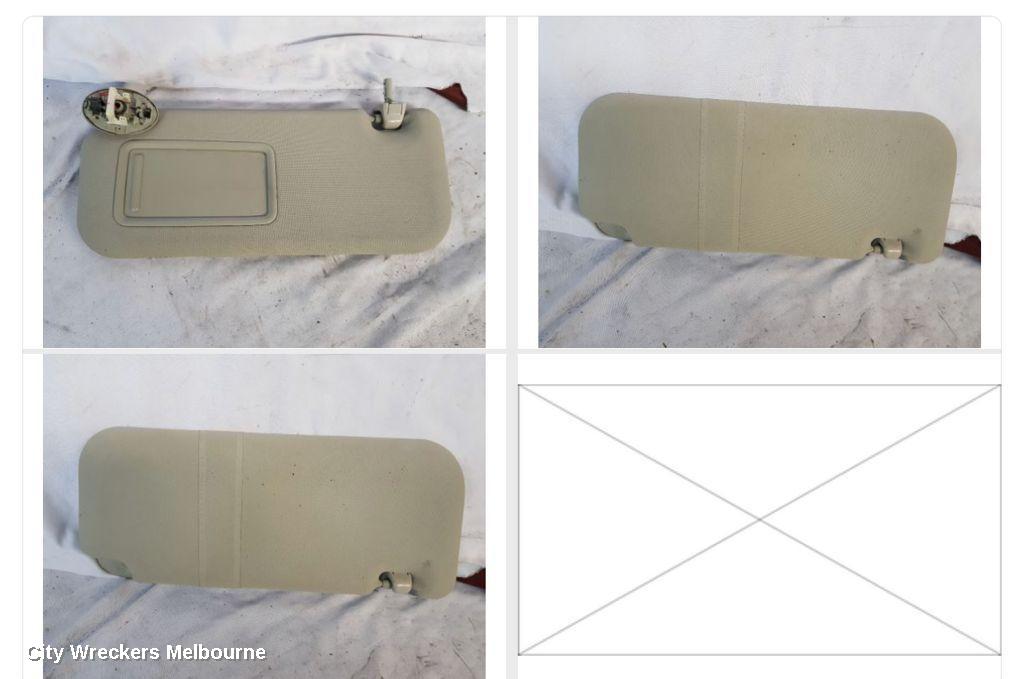 TOYOTA COROLLA SUNVISOR, ZRE152/20153R, LH SIDE, 03/2007 - 10/2013