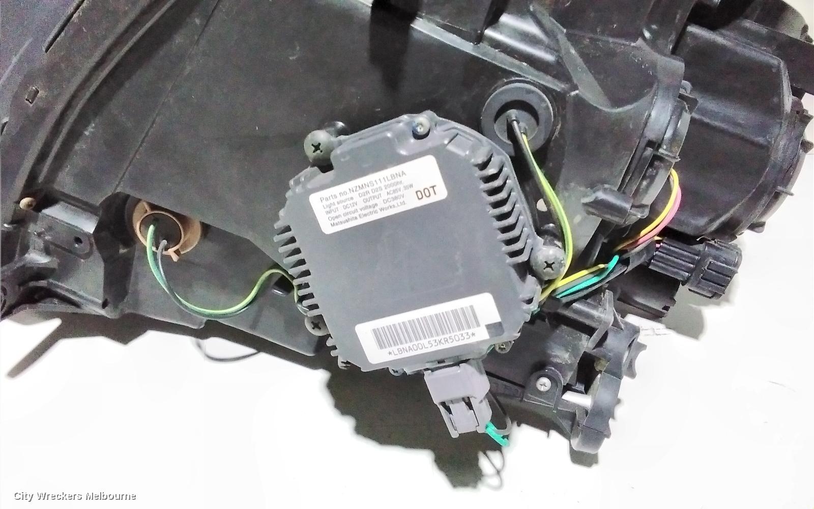 NISSAN SKYLINE LEFT HEADLAMP, V35, SEDAN, HID TYPE, LENS# P1746, 10/2004 - 06/2007 (IMPORT)