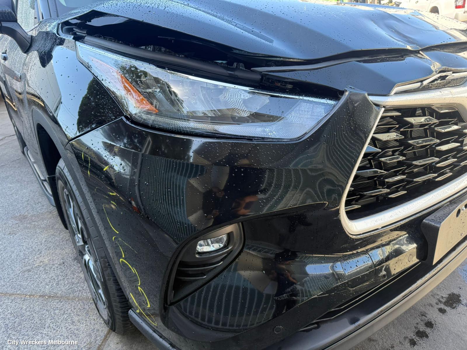 TOYOTA KLUGER REVERSE CAMERA, FRONT RADAR SENSOR (GRILLE MOUNTED), GSU70/GSU75, 03/2021 ONWARDS