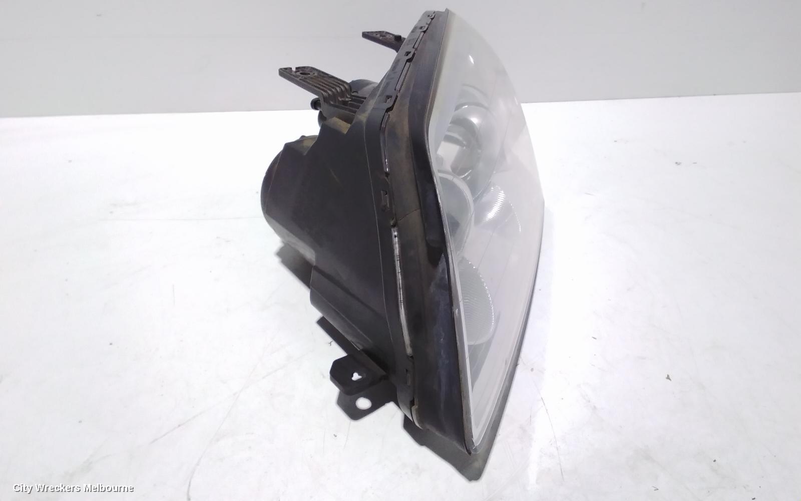 HOLDEN CAPTIVA LEFT HEADLAMP, CG, CX/LX/SX/CAPTIVA 7 (4TH VIN = C), CHROME INNER TYPE, 09/2006 - 02/2011