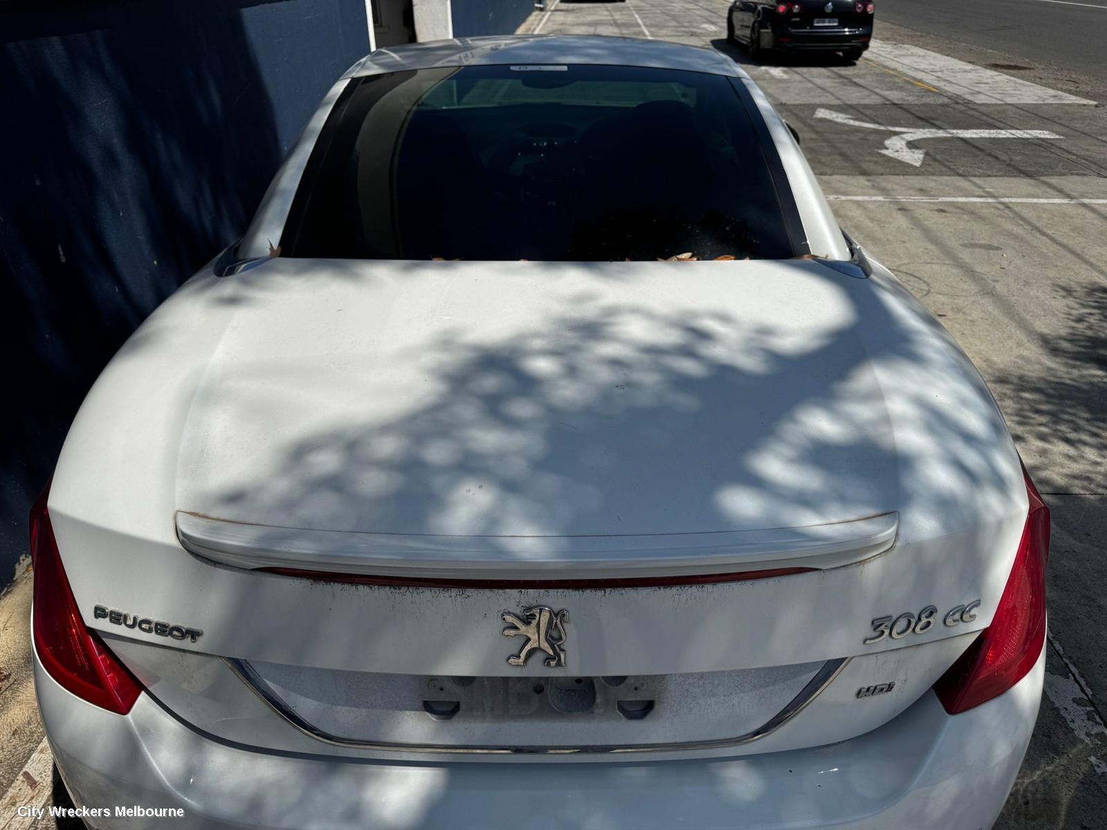 PEUGEOT 308 BONNET, T7, 09/2007 - 09/2014