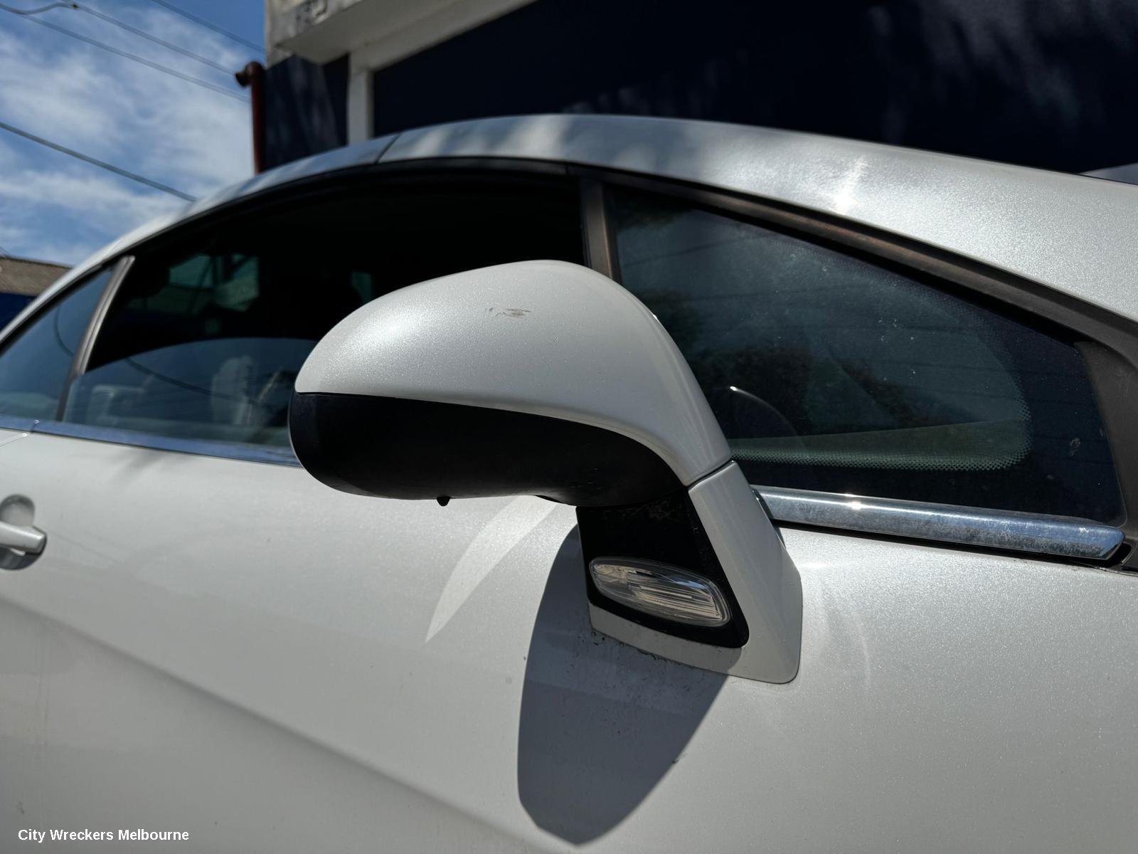PEUGEOT 308 SUNVISOR, T7, LH SIDE, BLACK, 09/2007 - 01/2014