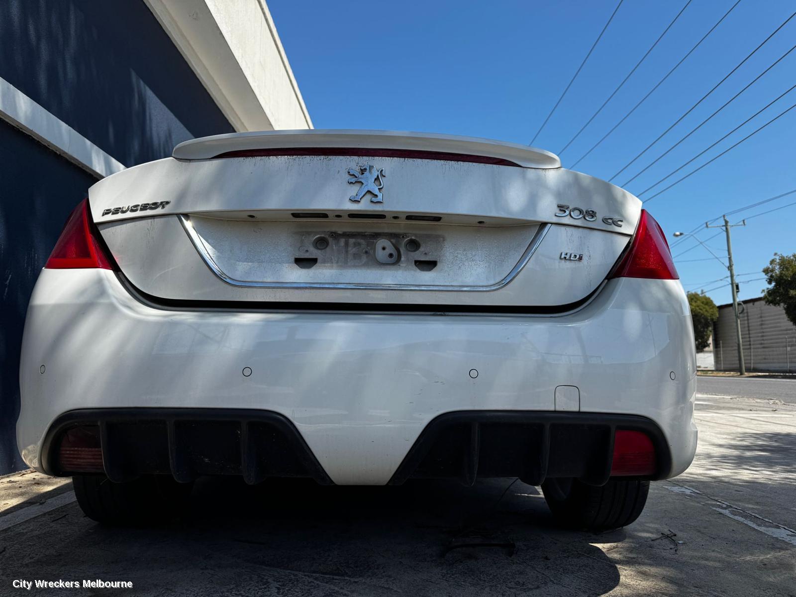 PEUGEOT 308 BONNET, T7, 09/2007 - 09/2014