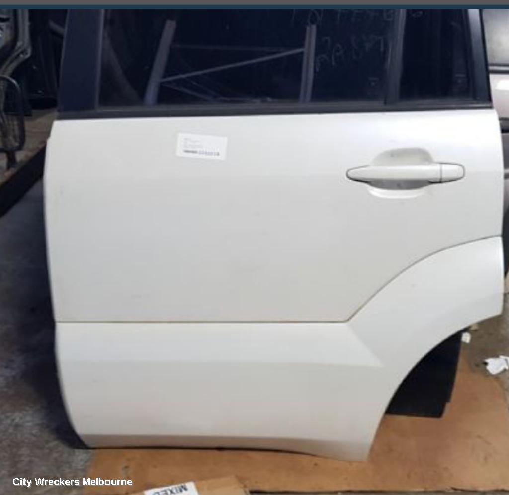 TOYOTA PRADO LEFT REAR DOOR/SLIDING, 120 SERIES, FLARED TYPE, 02/2003 - 10/2009