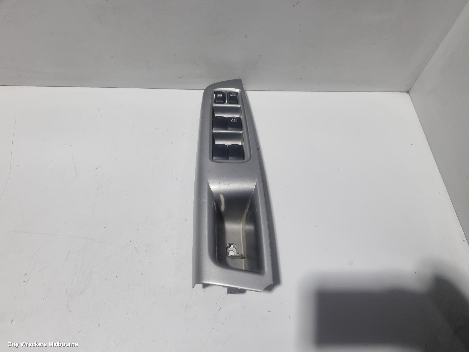 SUBARU FORESTER PWR DR WIND SWITCH, RH FRONT (MASTER SWITCH), S07, 06/2010 - 12/2012