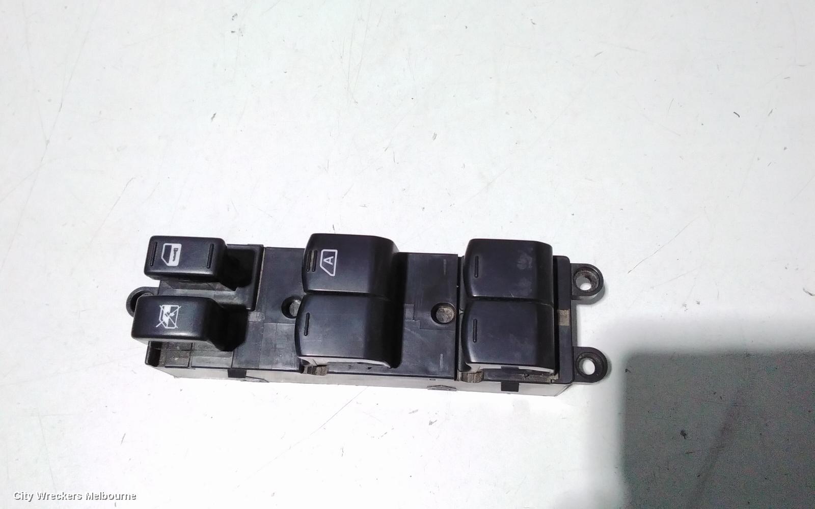 SUBARU IMPREZA PWR DR WIND SWITCH, RH FRONT (MASTER SWITCH), F08, G3, 04/2007 - 12/2013