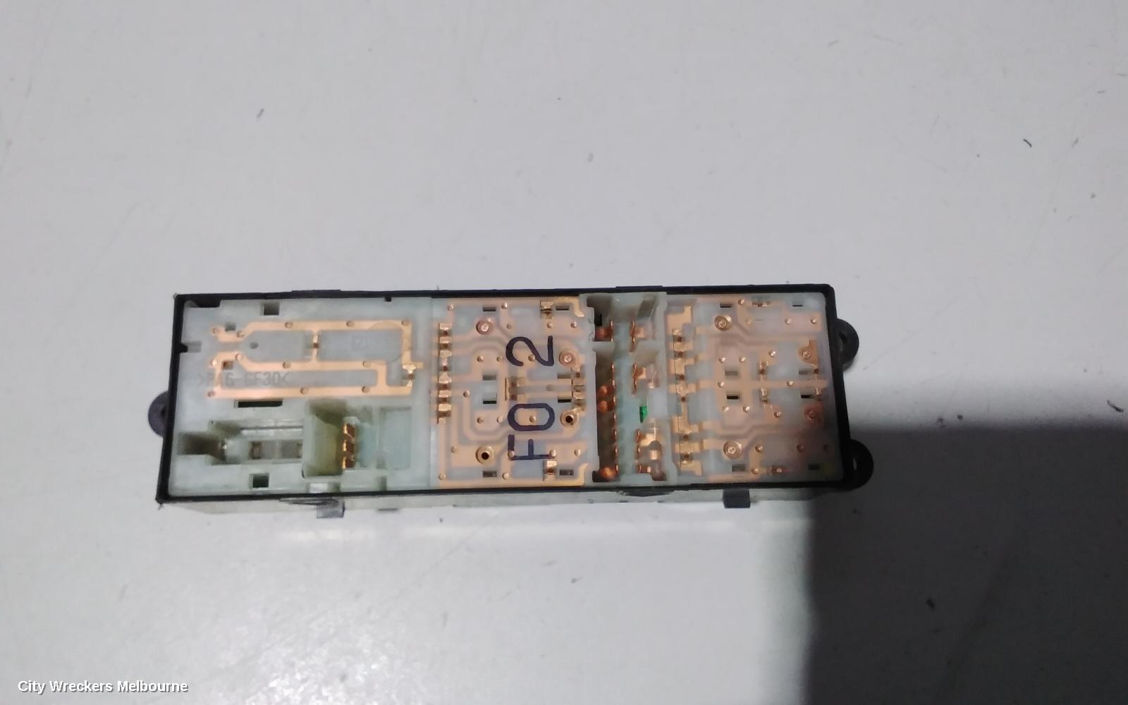 SUBARU IMPREZA PWR DR WIND SWITCH, RH FRONT (MASTER SWITCH), F08, G3, 04/2007 - 12/2013