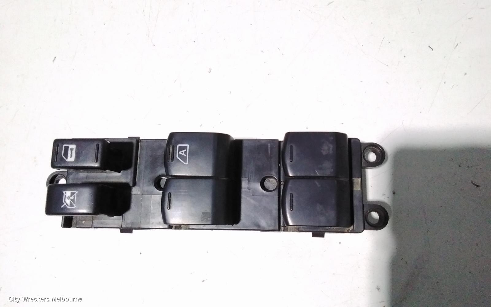 SUBARU IMPREZA PWR DR WIND SWITCH, RH FRONT (MASTER SWITCH), F08, G3, 04/2007 - 12/2013