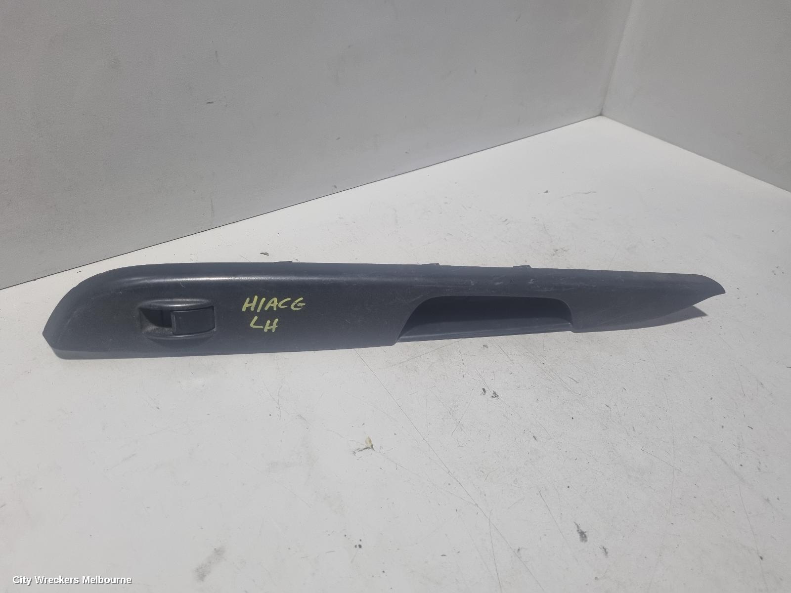 TOYOTA HIACE PWR DR WIND SWITCH, RH FRONT (MASTER SWITCH), TRH/KDH, 03/2005 - 02/2014