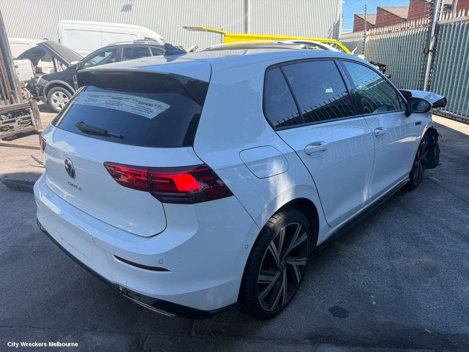 VOLKSWAGEN GOLF LEFT FRONT DOOR, GEN 8, 09/2020 ONWARDS
