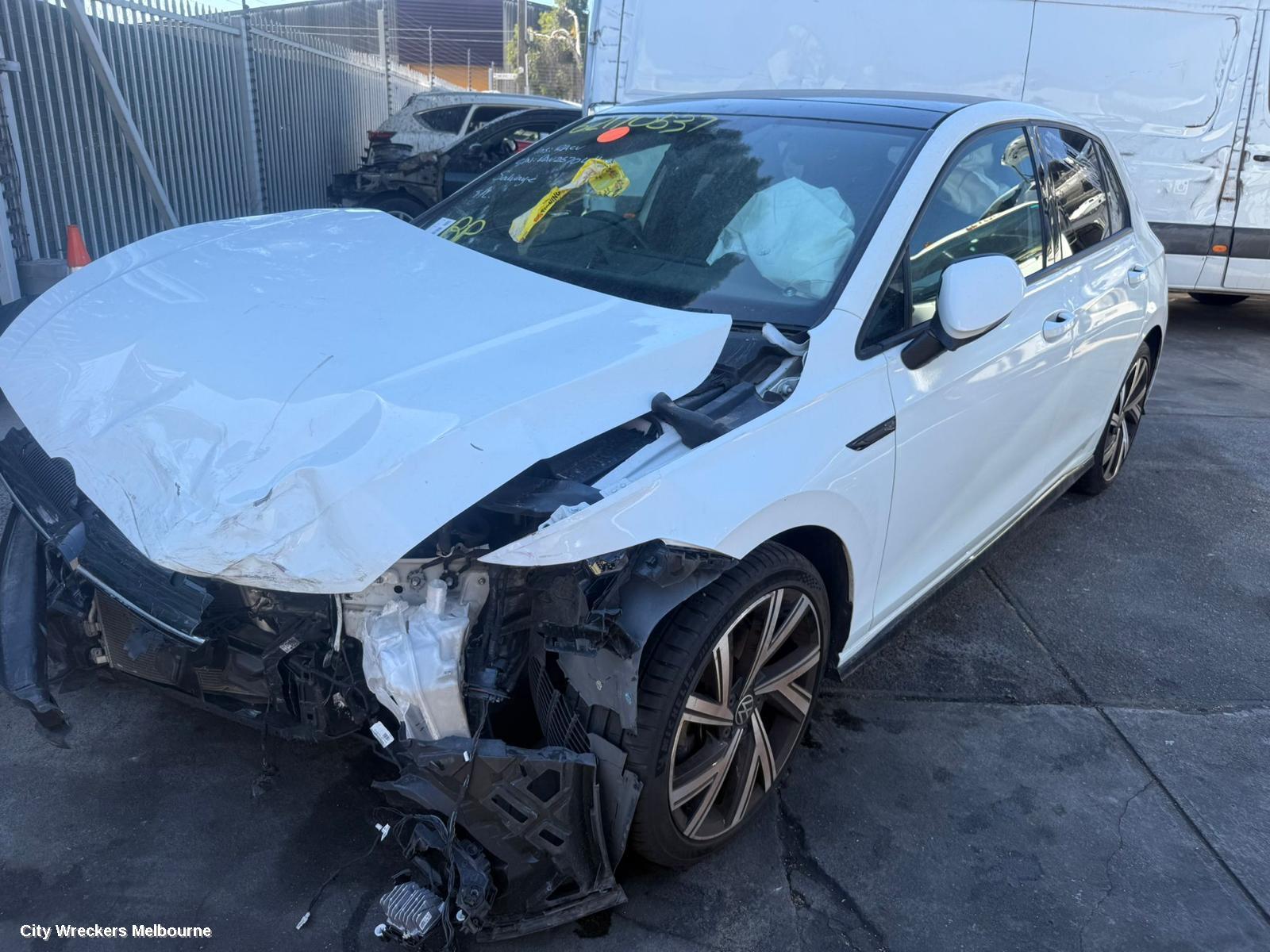 VOLKSWAGEN GOLF LEFT FRONT DOOR, GEN 8, 09/2020 ONWARDS