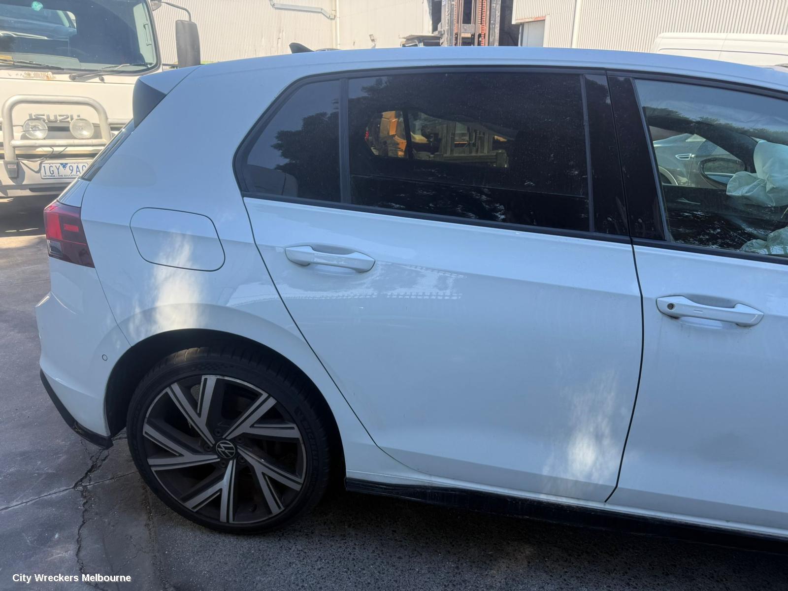 VOLKSWAGEN GOLF LEFT FRONT DOOR, GEN 8, 09/2020 ONWARDS