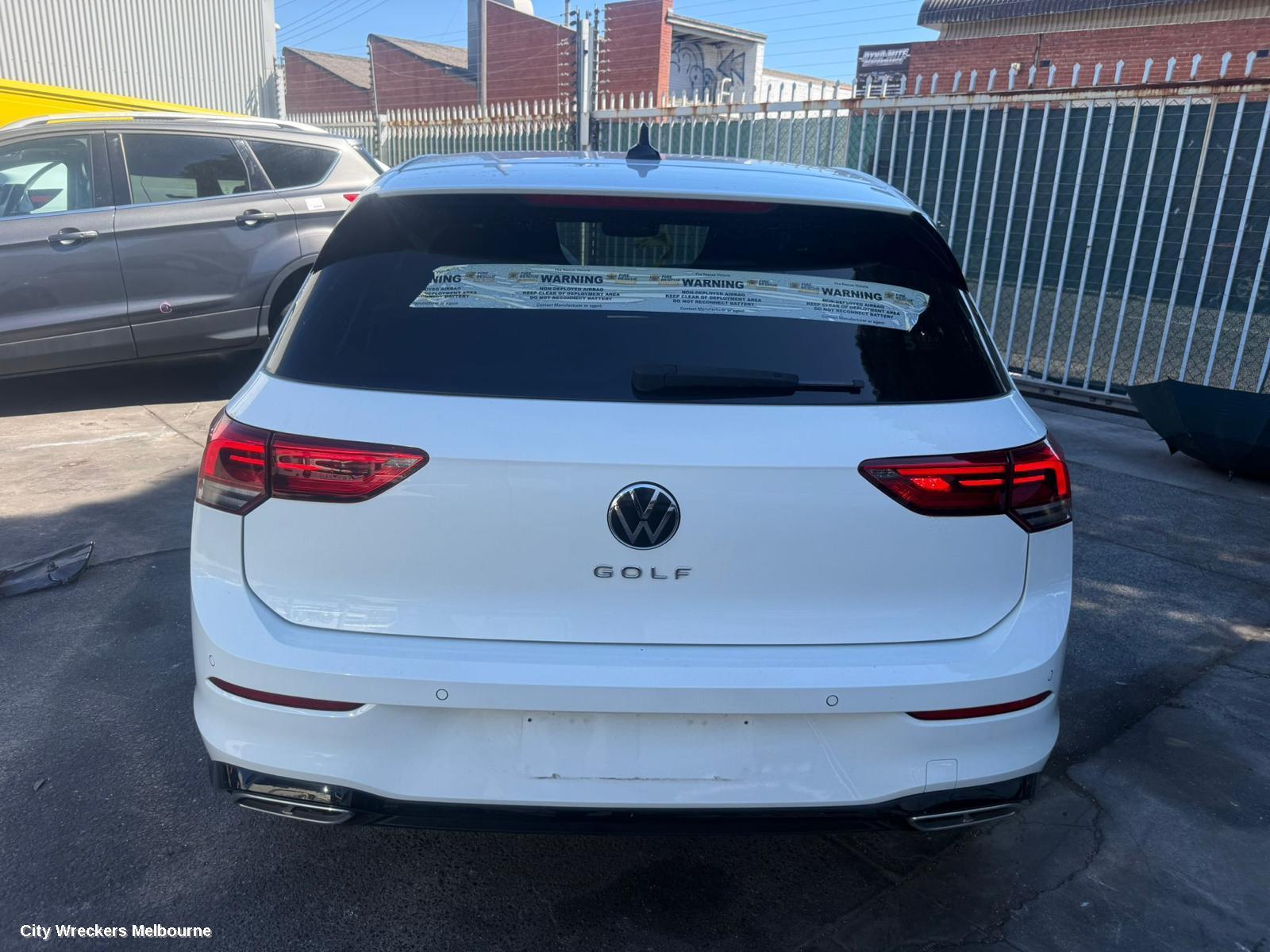 VOLKSWAGEN GOLF LEFT FRONT DOOR, GEN 8, 09/2020 ONWARDS