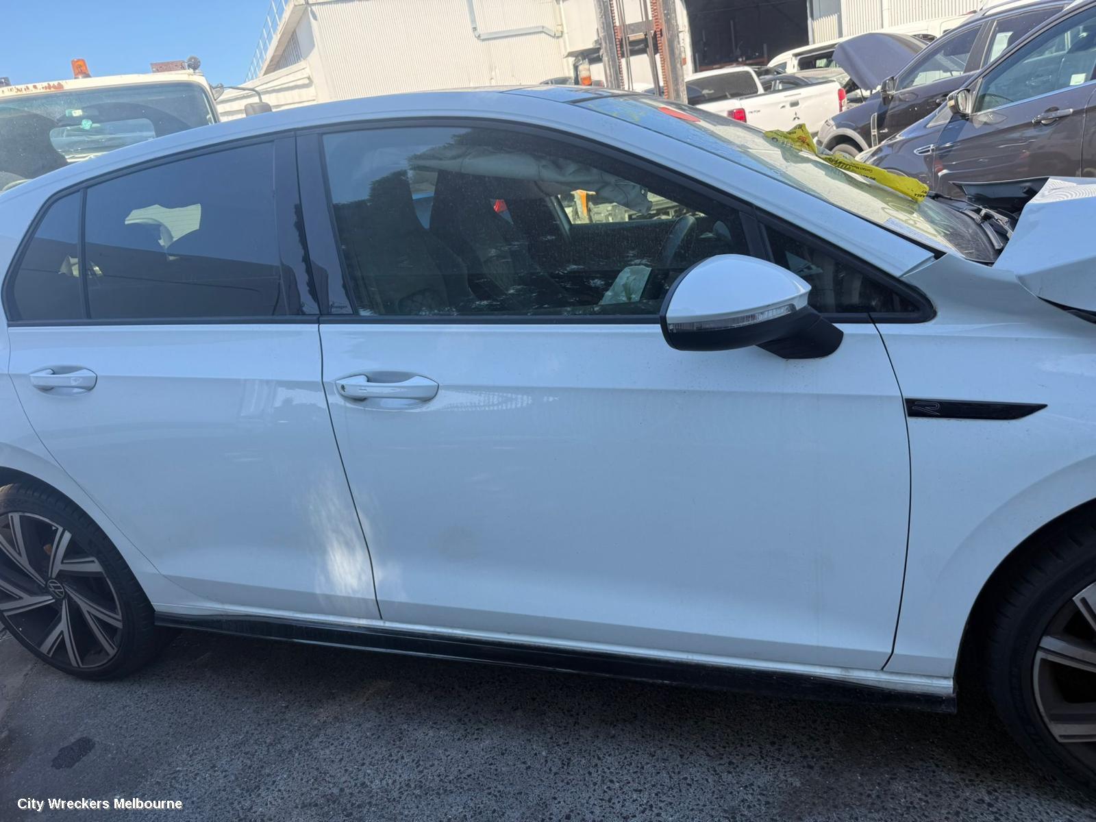 VOLKSWAGEN GOLF LEFT FRONT DOOR, GEN 8, 09/2020 ONWARDS