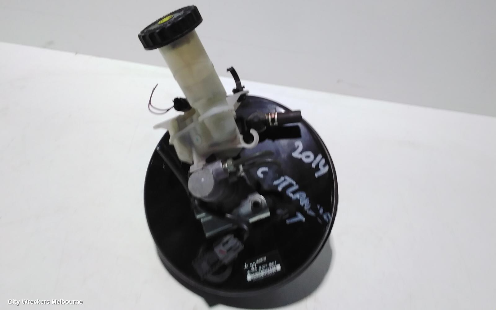 MITSUBISHI OUTLANDER BRAKE BOOSTER, ZJ, PETROL, 2.0/2.4, 10/2012 ONWARDS