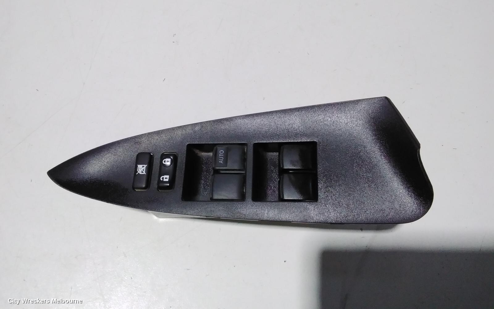 TOYOTA RAV4 PWR DR WIND SWITCH, RH FRONT (MASTER SWITCH), ACA33, 10/2007 - 11/2012