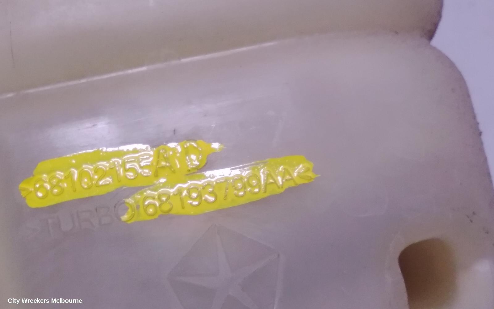 JEEP CHEROKEE OVERFLOW BOTTLE, KL, 02/2014 ONWARDS