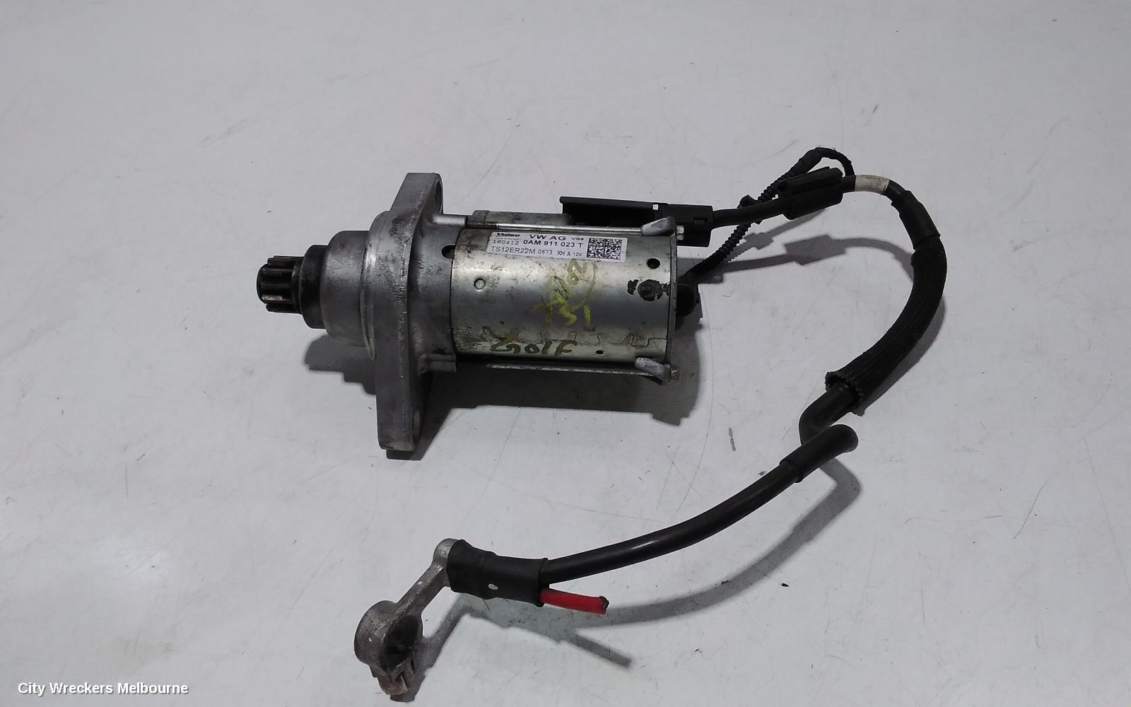 VOLKSWAGEN GOLF STARTER, PETROL, 1.4, GEN 6, 12/2008 - 01/2016