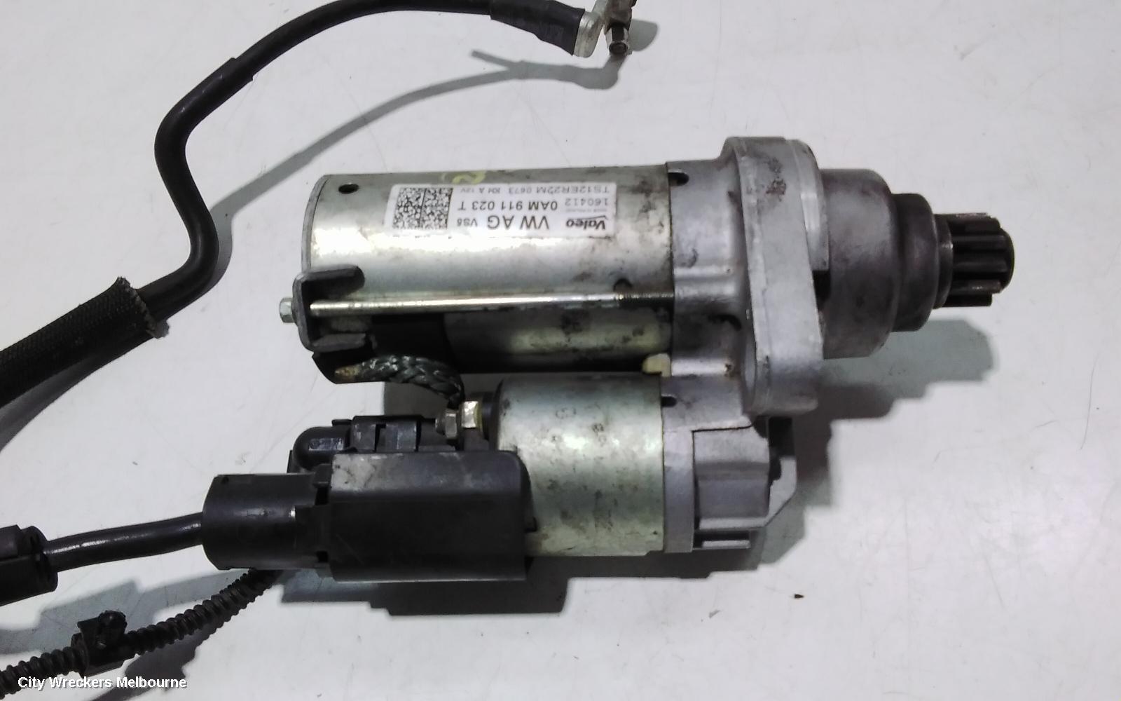 VOLKSWAGEN GOLF STARTER, PETROL, 1.4, GEN 6, 12/2008 - 01/2016