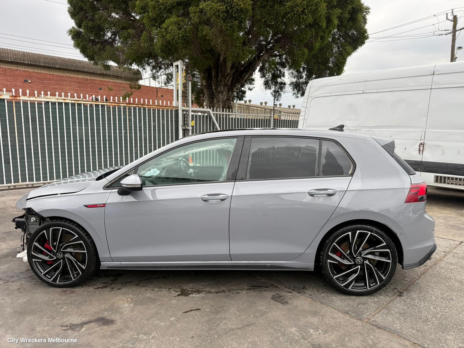VOLKSWAGEN GOLF WHEEL MAG, FACTORY, 19X8IN, ADELAIDE, 5 V SPOKE, BI-COLOUR, GEN 8, 09/2020 - 06/2024