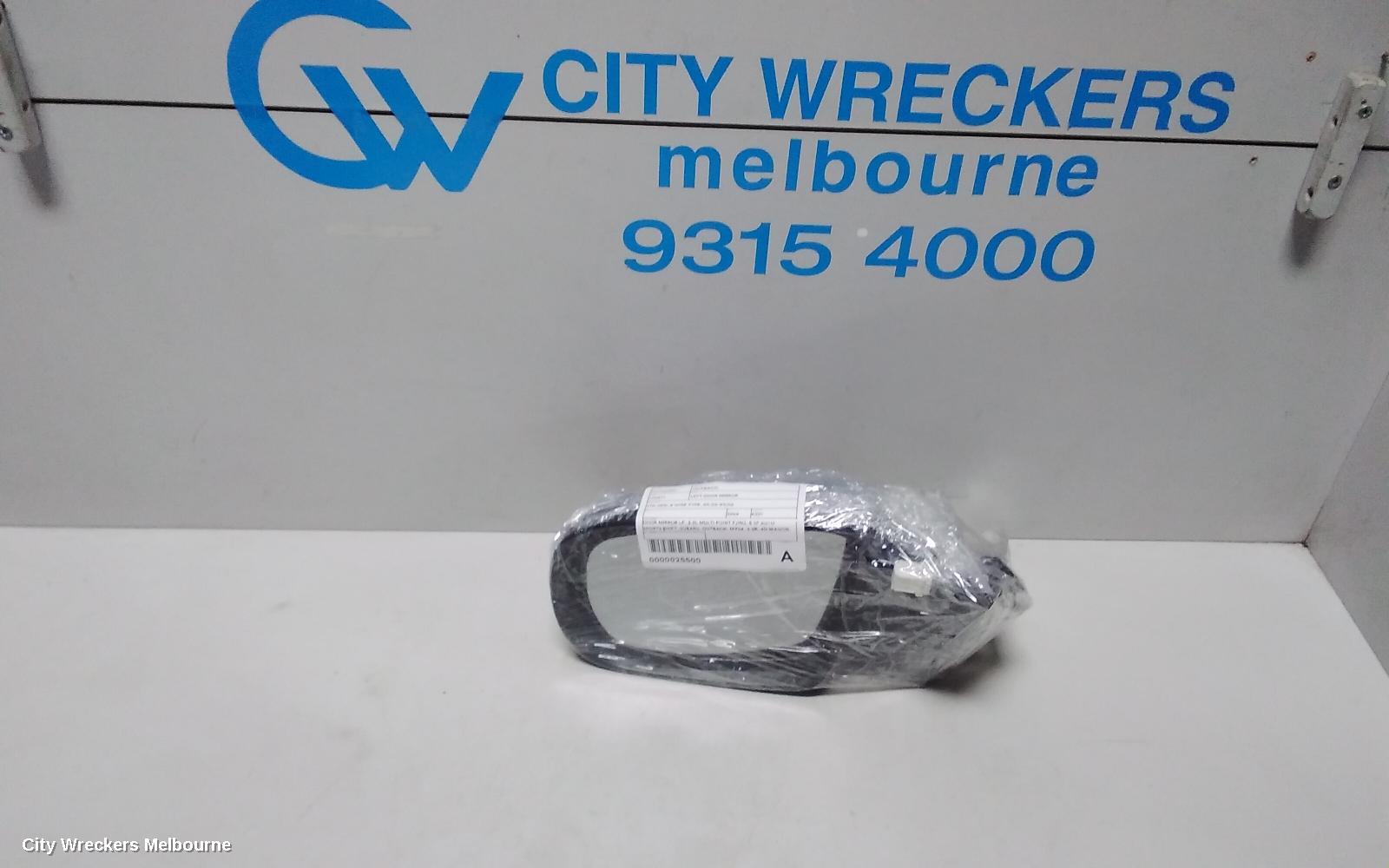 SUBARU OUTBACK LEFT DOOR MIRROR, 4TH GEN, 6 WIRE TYPE, 09/2003 - 09/2006