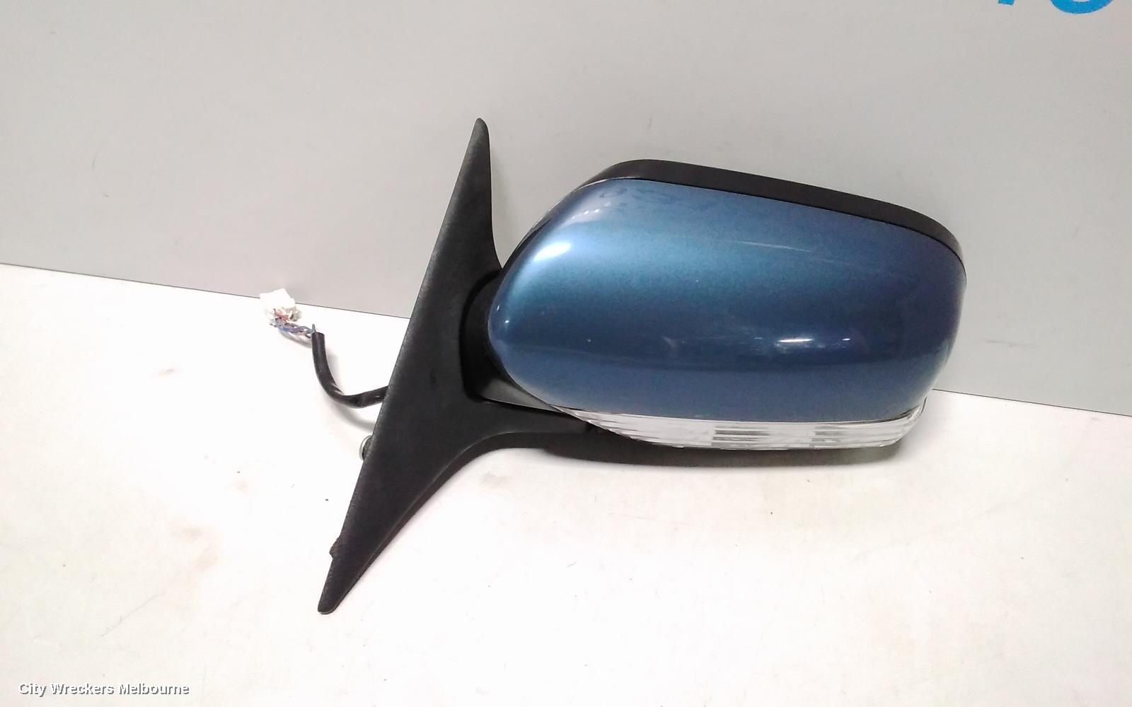 SUBARU OUTBACK LEFT DOOR MIRROR, 4TH GEN, 6 WIRE TYPE, 09/2003 - 09/2006